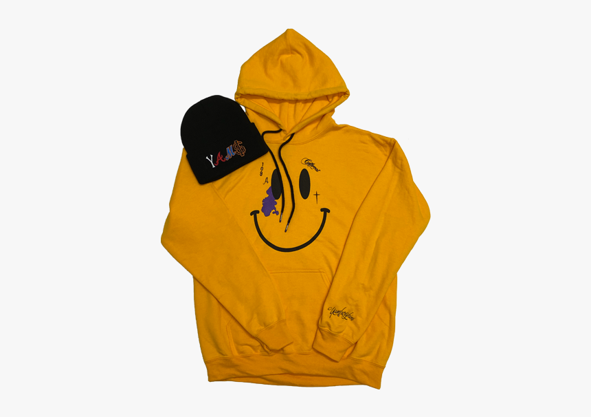 Yamborghini Smiley Hoodie Yams Letter Beanie Bundle, HD Png Download, Free Download