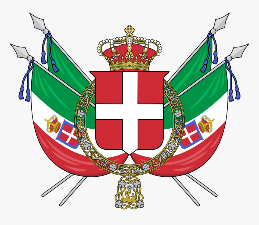 Cropped Cropped - Kingdom Of Italy Coat Of Arms, HD Png Download, Free Download