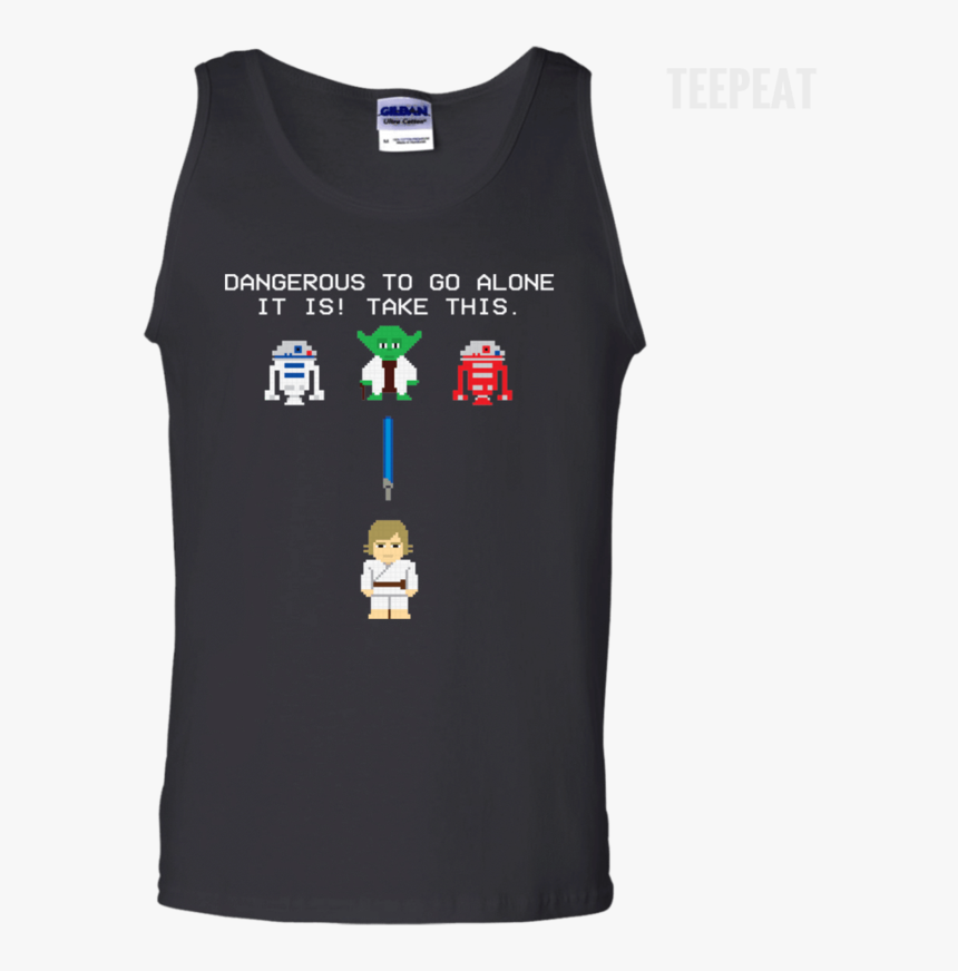 Customcat Apparel 100% Cotton Tank Top / Black / Small - Science Joke About 100, HD Png Download, Free Download