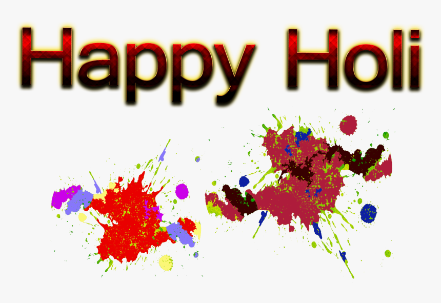 Happy Holi Png Free Image Download - Happy Father's Day Dad, Transparent Png, Free Download