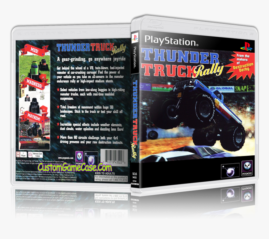 Thunder Truck Rally - Thunder Truck Rally Playstation, HD Png Download, Free Download