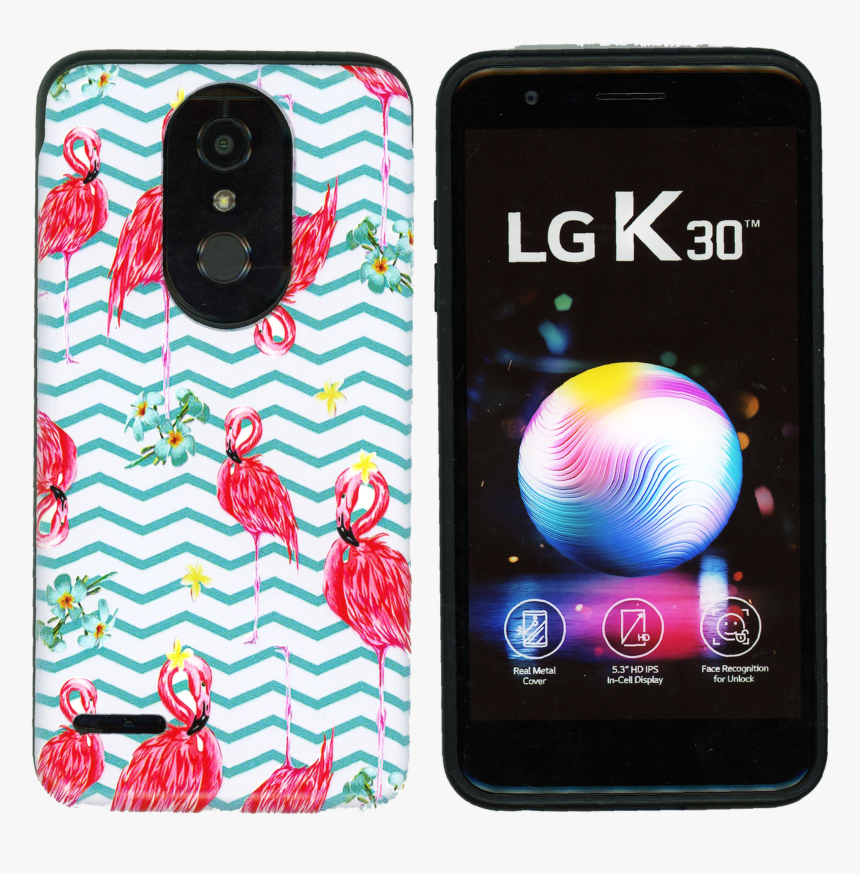 Lg K30 Mm Pop Kick Case Peacock Chevron, HD Png Download, Free Download