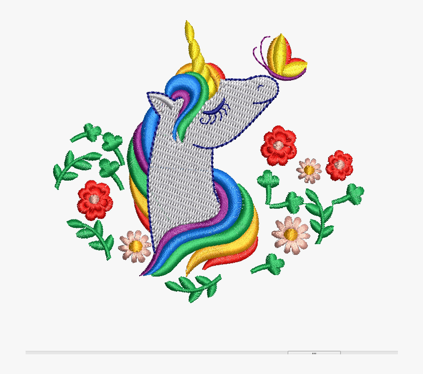 9 Unicorn Machine Embroidery Designs Example Image - Illustration, HD Png Download, Free Download