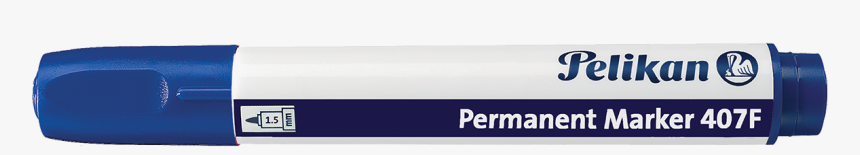 Permanent Marker 407f Blue - Marker Pen, HD Png Download, Free Download