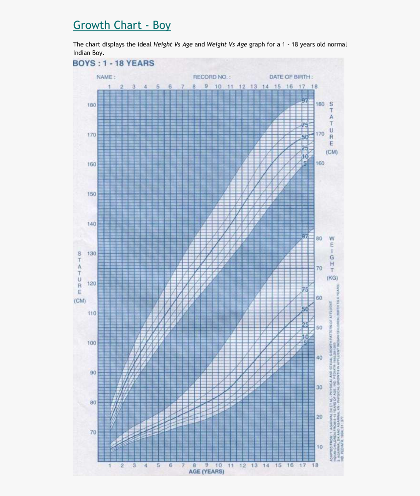 Growth Chart Boys Main Image - Printable Growth Chart Boys, HD Png Download, Free Download