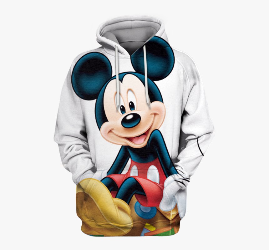 Anime Mickey Mouse Hoodie 3d - Mickey Mouse, HD Png Download, Free Download