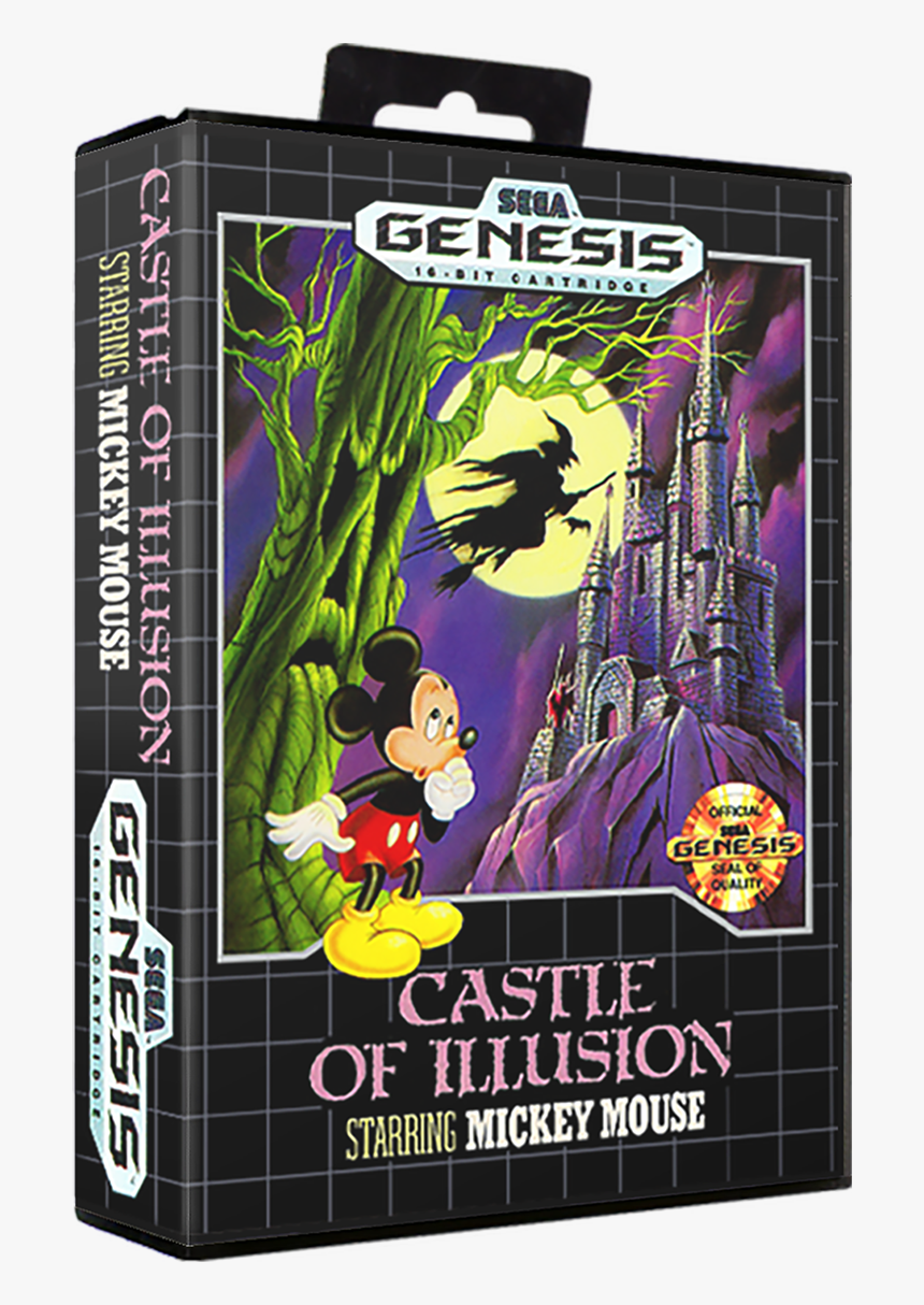 Sega Genesis Castle Of Illusion Starring Mickey Mouse, HD Png Download, Free Download