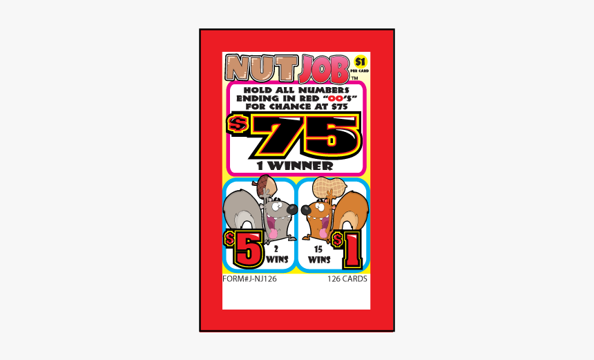 Nut Job J-nj126 Card - Poster, HD Png Download, Free Download