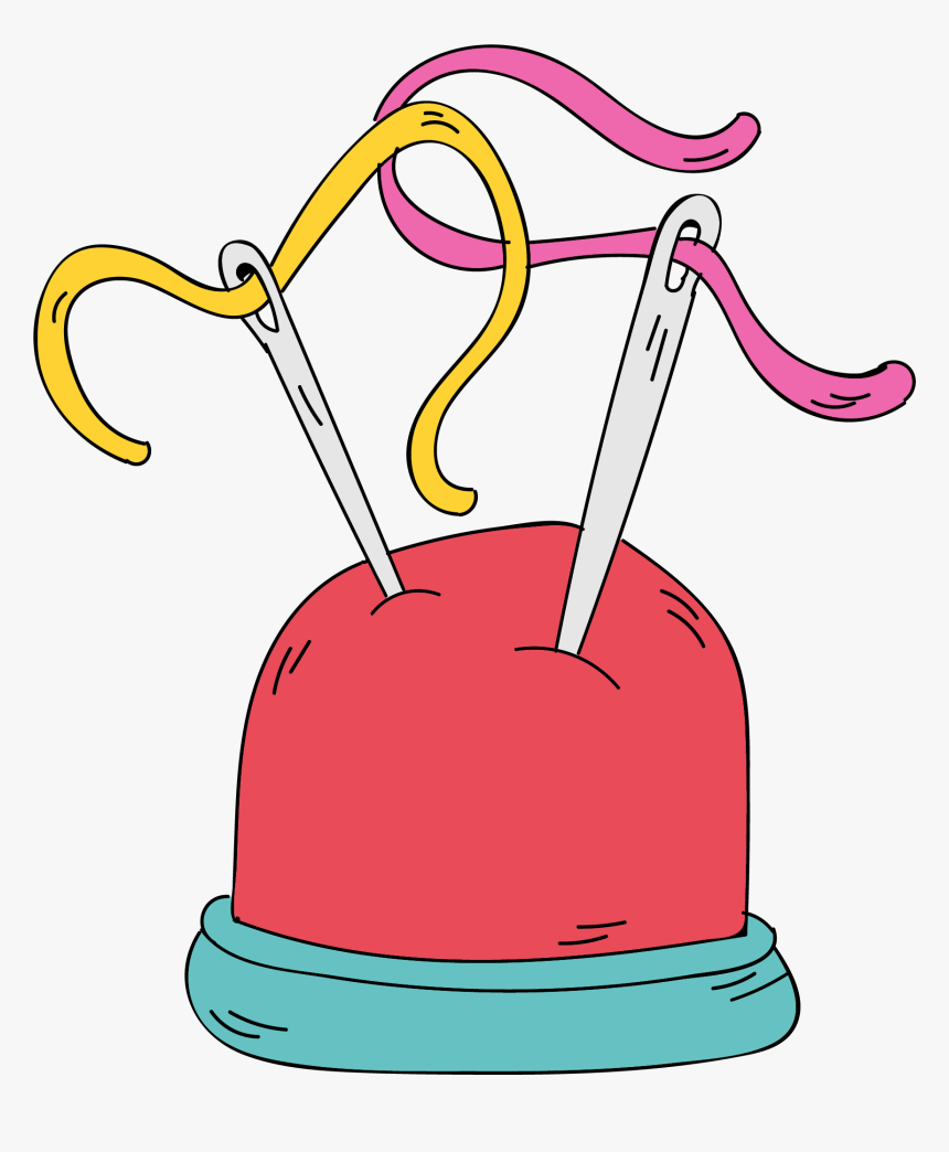 Drawing Needle Red - Agulha E Linha Imagem Png, Transparent Png, Free Download