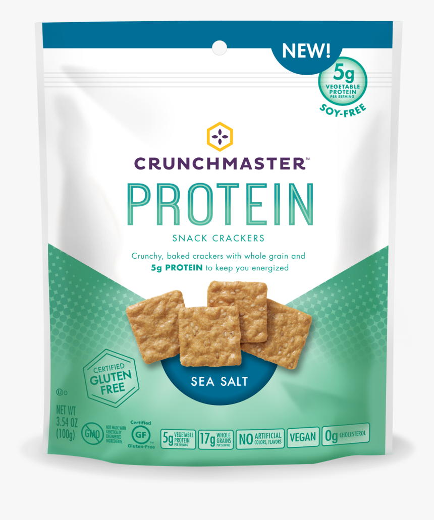 Crunchmaster Protein Crackers, HD Png Download, Free Download