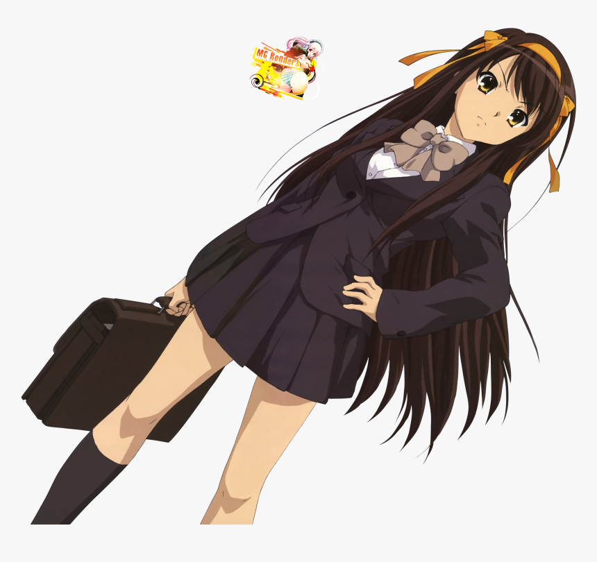 Haruhi Suzumiya Long Hair, HD Png Download, Free Download