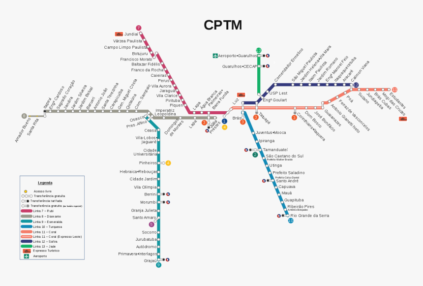 Estação Ermelino Matarazzo Mapa, HD Png Download, Free Download