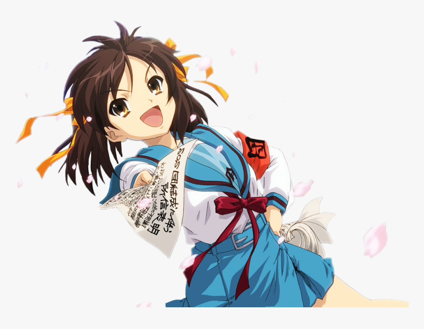 #haruhisuzumiya - Haruhi Suzimiya, HD Png Download, Free Download