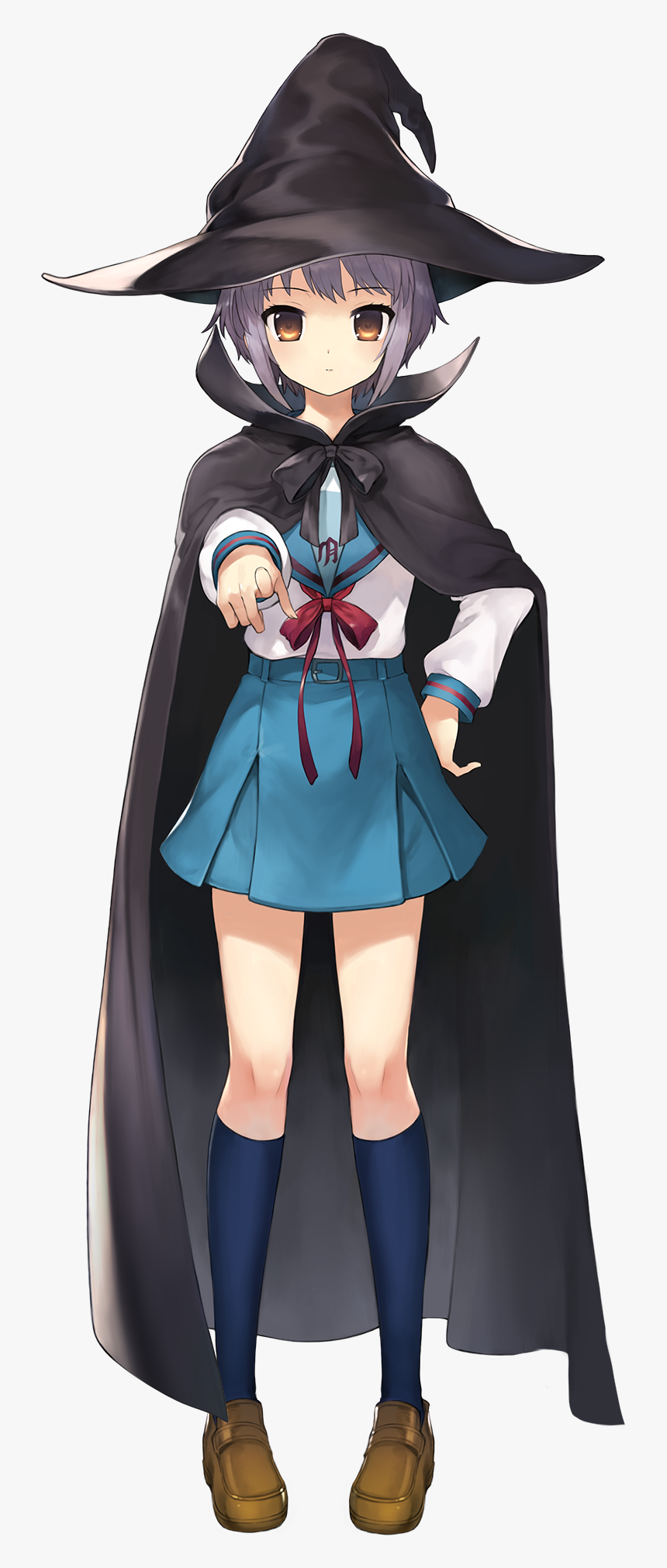 Nagato Yuki - 涼宮 ハルヒ の 憂鬱 コラボ, HD Png Download, Free Download