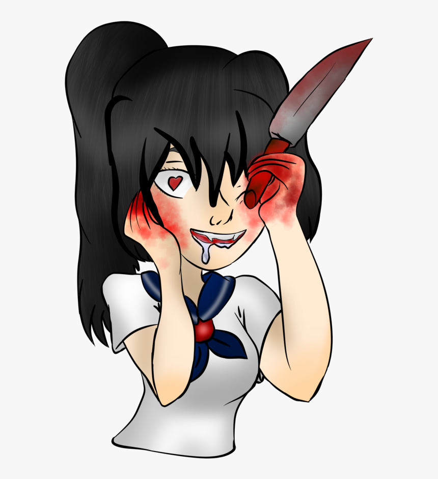 Yandere Simulator - Cartoon, HD Png Download, Free Download