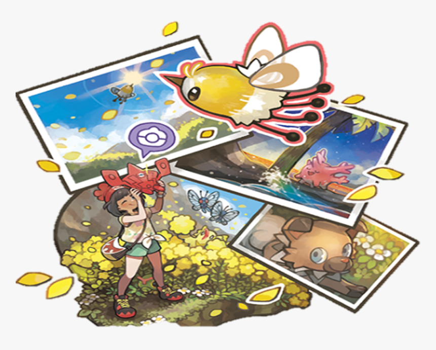 744 - Pokemon Sol Y Luna Artwork, HD Png Download, Free Download