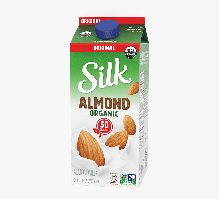 Organic Original Almondmilk - Almond Milk Unsweetened Vanilla, HD Png Download, Free Download