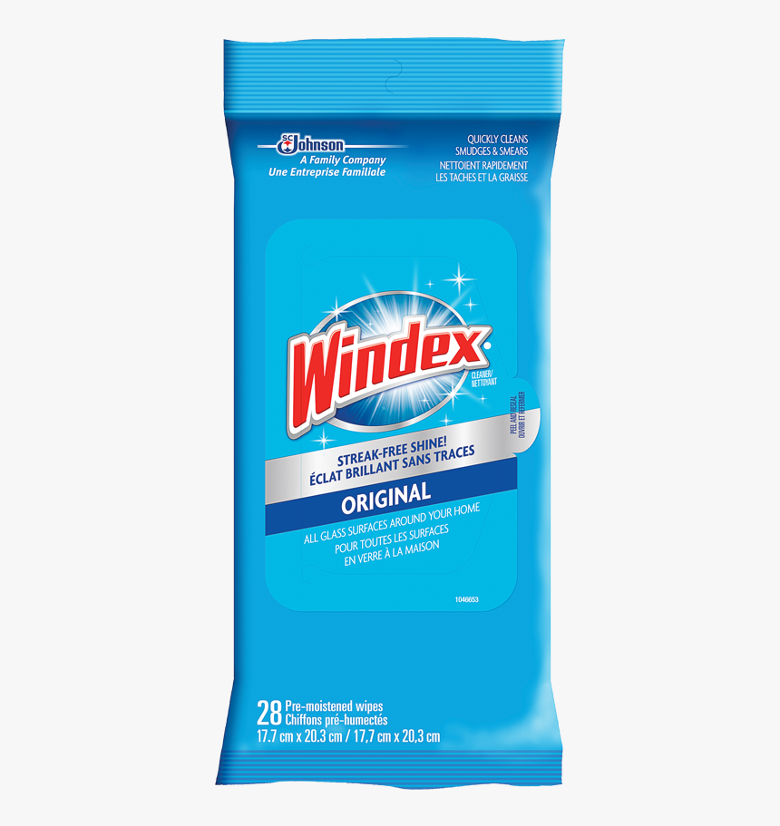 Product Image Glass And Surface Wipes 28 Glass And - Windex, HD Png Download, Free Download