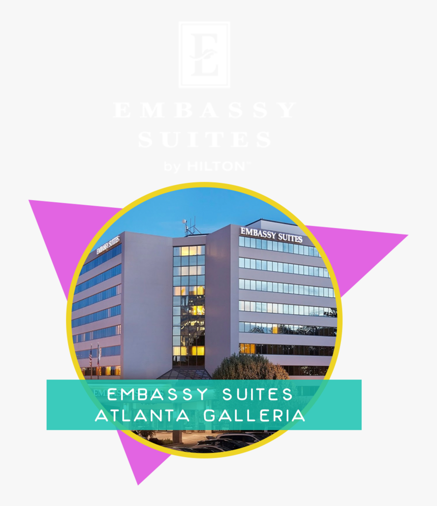 Embassy Fun Copy - Embassy Suites By Hilton Atlanta, HD Png Download, Free Download