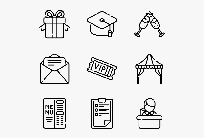 Icons Transparent Event - Design Icon Vector, HD Png Download, Free Download