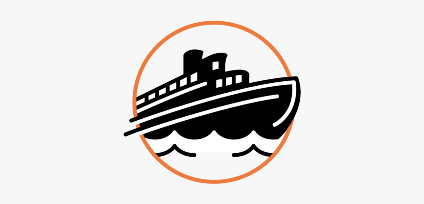 Icon Event Cruise Ios Black Filled - Emblem, HD Png Download, Free Download