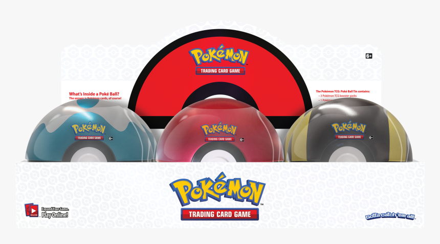 Pokemon Poke Ball Tin, HD Png Download, Free Download