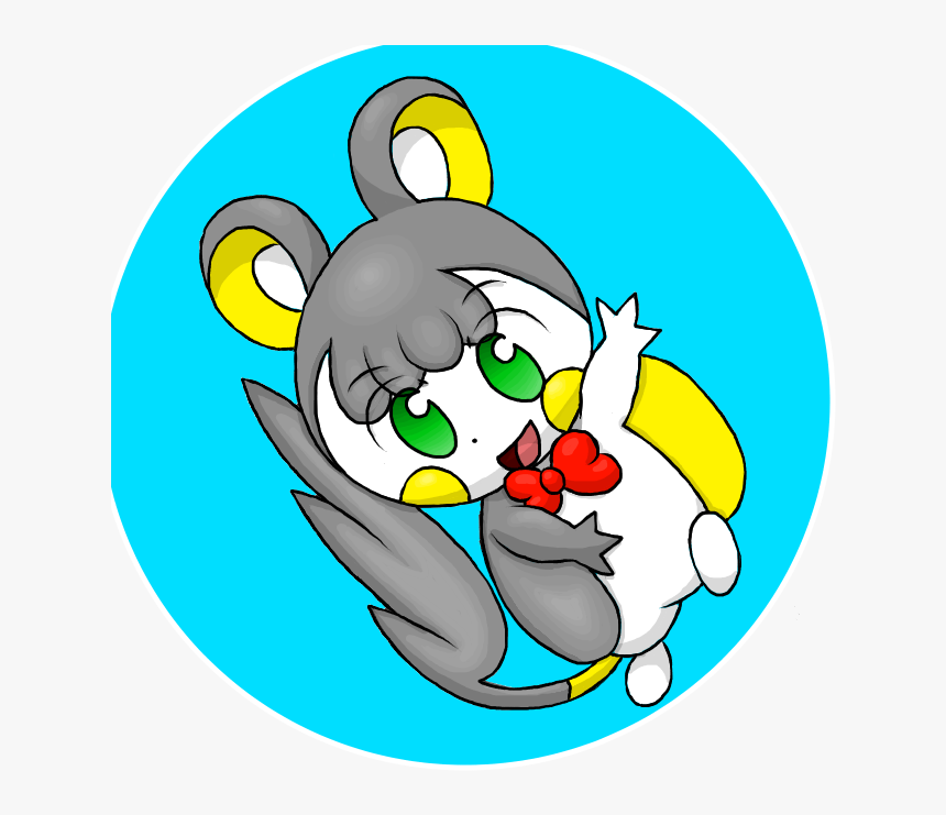 Lightning Emolga - Cartoon, HD Png Download, Free Download