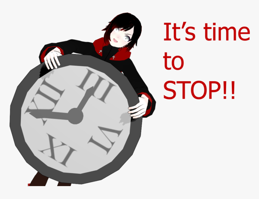 It"s Time To Stop Png - Its Time To Stop Rwby, Transparent Png, Free Download