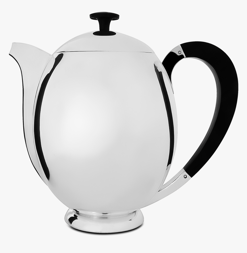 Jarosinski & Vaugoin Silver Bullet Coffee Pot - Teapot, HD Png Download, Free Download