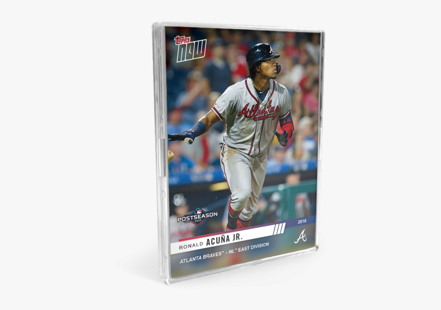 2019 Atlanta Braves Topps Now® Postseason 15-card Team - College Baseball, HD Png Download, Free Download