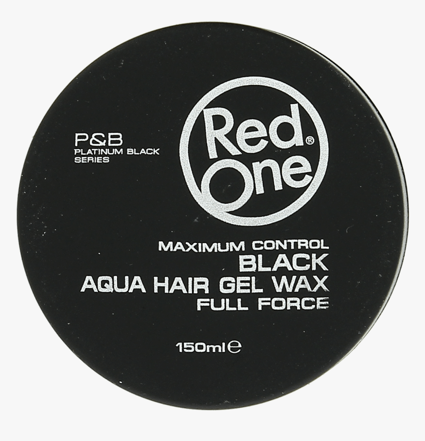 Red One Black Aqua Hair Gel Wax 150ml - Circle, HD Png Download, Free Download