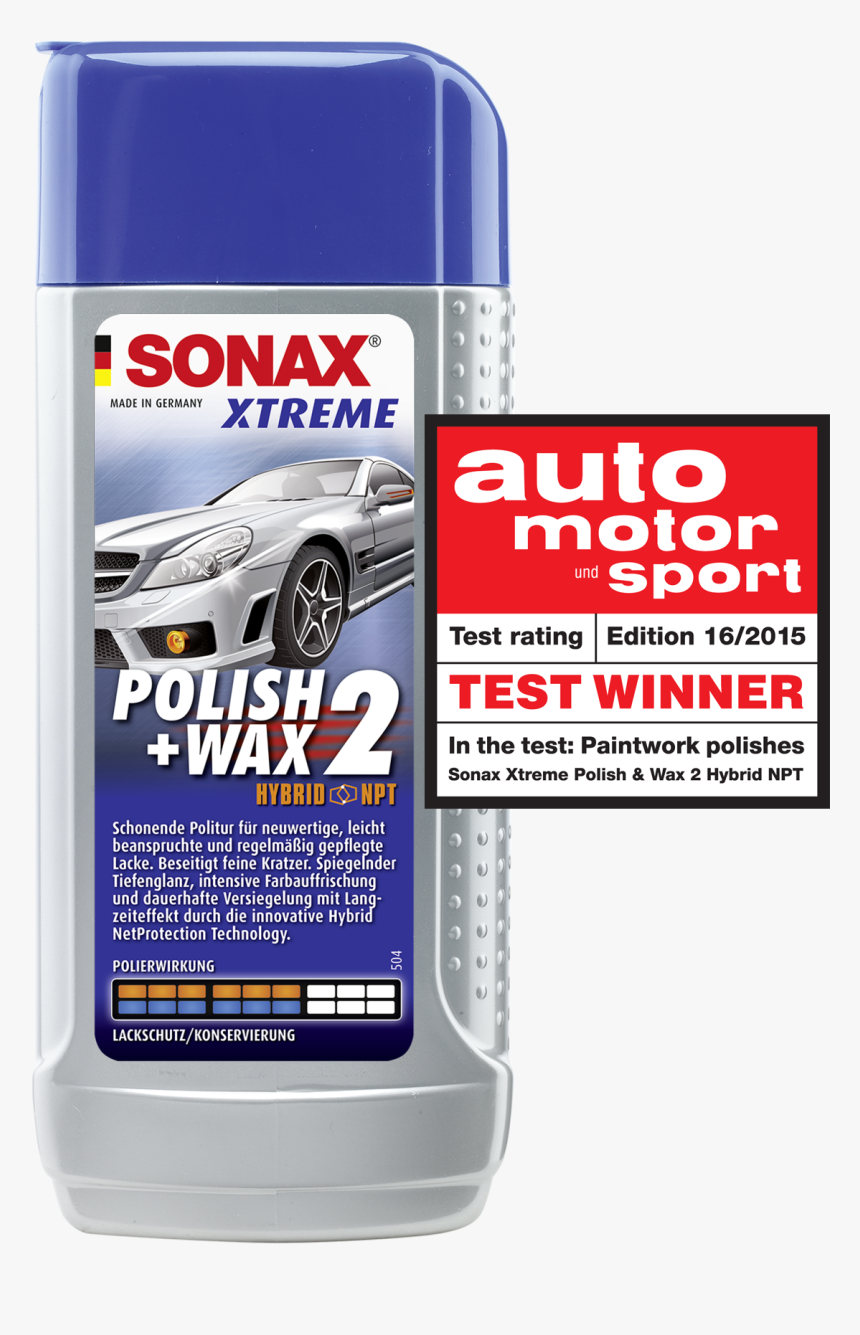 Sonax Xtreme Polish & Wax 2 Nanopro Sensitive, HD Png Download, Free Download