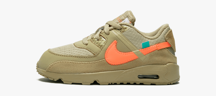 Nike Air Max 90 Bt Ps "off-white - Infants Nike Air Max 90 Off-white Desert Ore, HD Png Download, Free Download