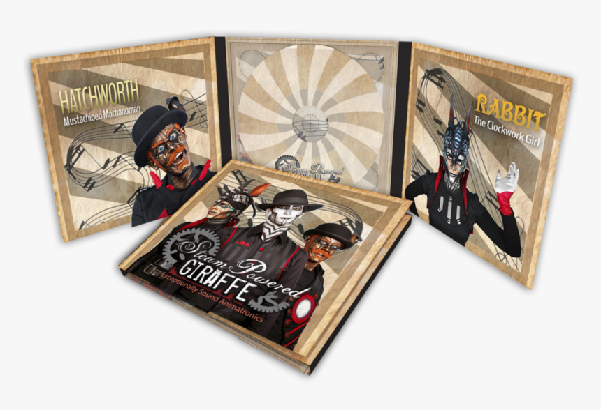 Steam Powered Giraffe Digipak - Games, HD Png Download, Free Download