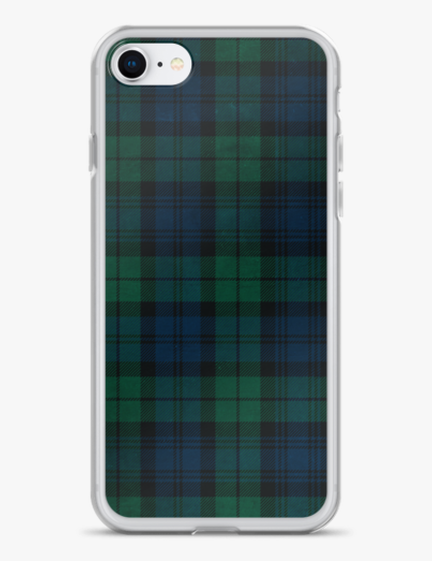 Green Tartan Plaid Iphone 7/8 Case - Iphone, HD Png Download, Free Download