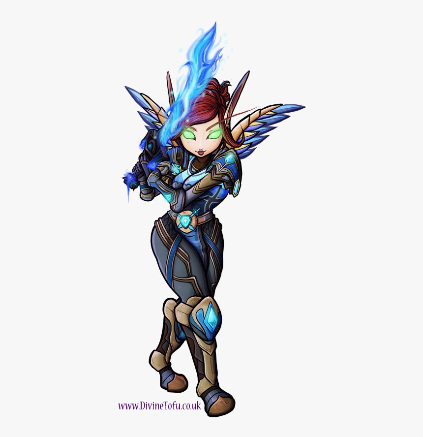 Blood Elf Paladin Png - Cartoon, Transparent Png, Free Download