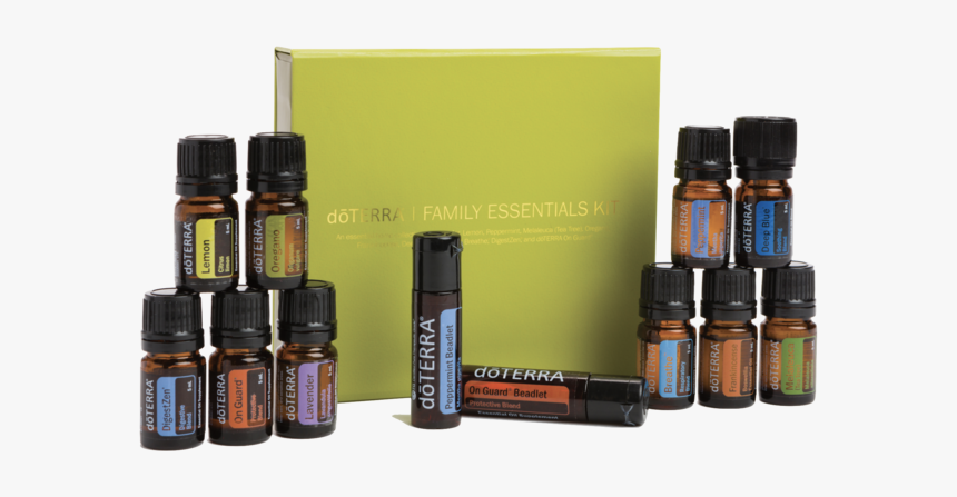 Family Essentials Kit - Family Essential Kit Doterra Canada, HD Png Download, Free Download