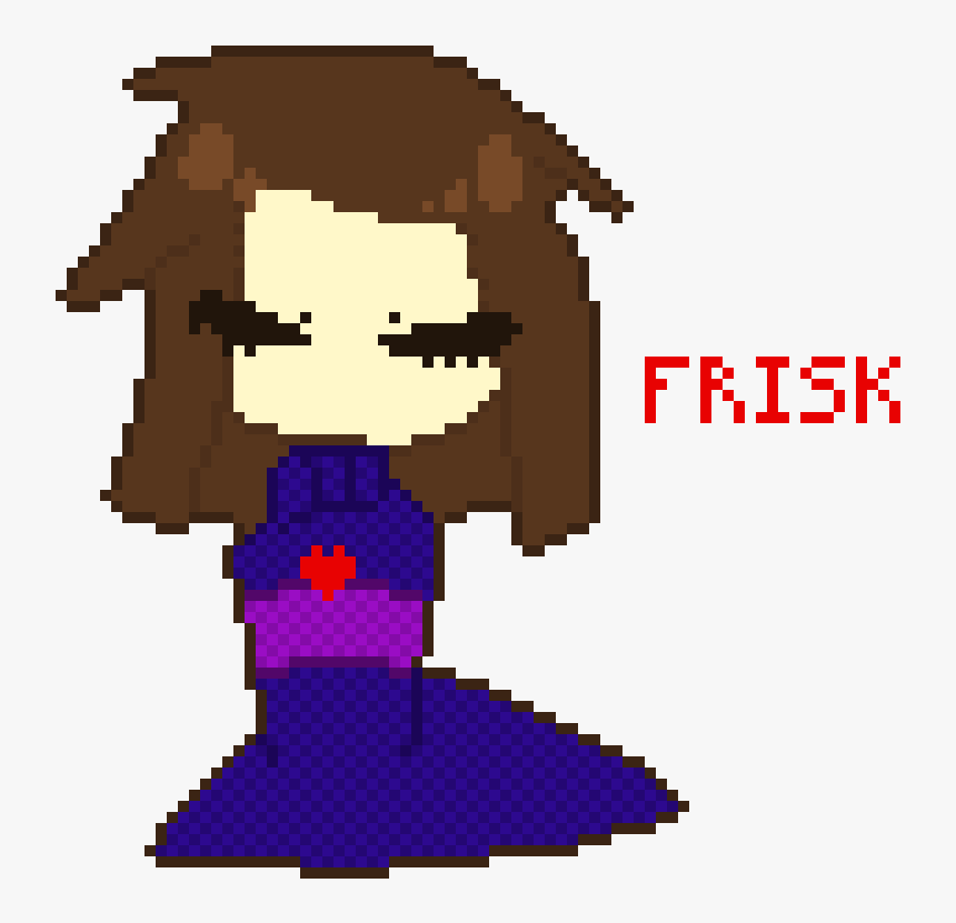 Undertale Pixel Frisk , Png Download - Portable Network Graphics, Transparent Png, Free Download