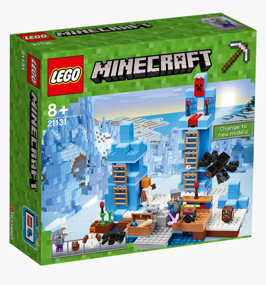 Lego Minecraft The Ice Spikes 21131 , Png Download - Lego Minecraft 21131, Transparent Png, Free Download