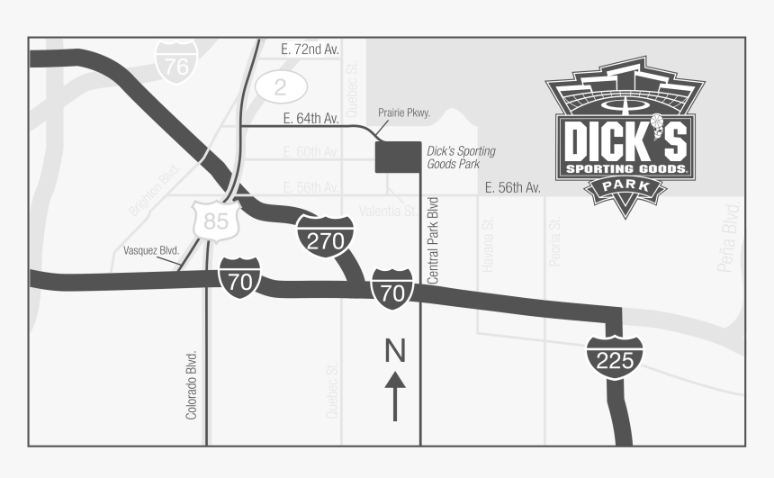 Dick"s Sporting Goods Park Is Located At The Southwest - Dick's Sporting Goods Coupons, HD Png Download, Free Download