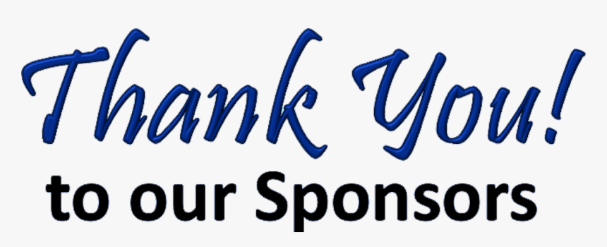 Thank You Sponsors Transparent, HD Png Download, Free Download