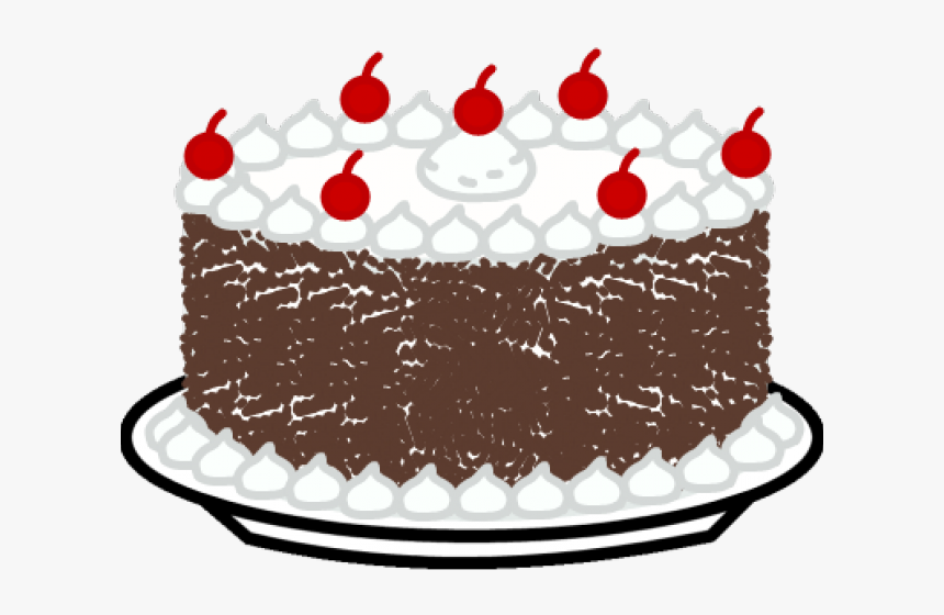 Transparent Fudge Clipart - National Black Forest Cake Day Clipart, HD Png Download, Free Download