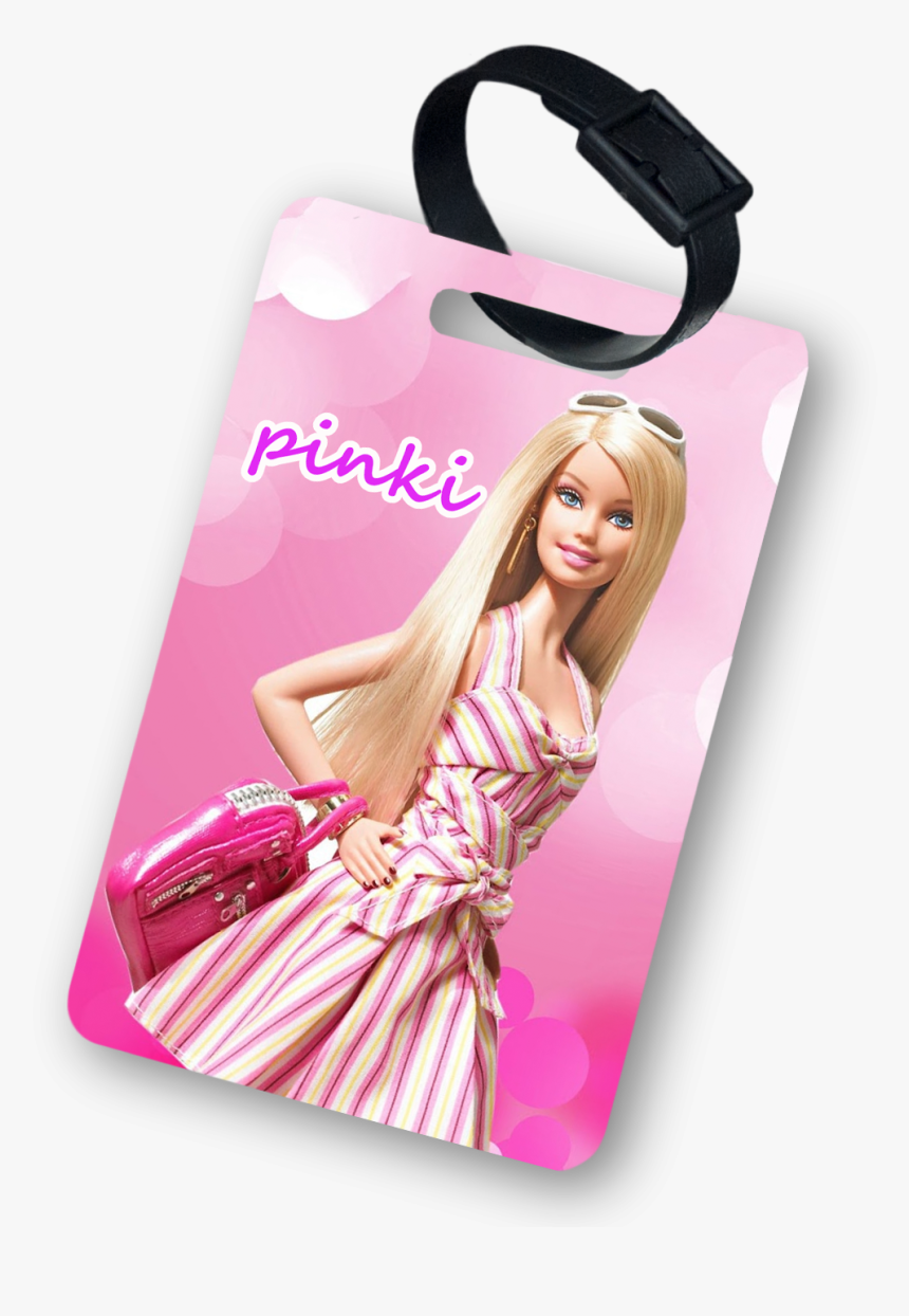 Funcart Barbie Theme Luggage Tag"
 Title="funcart Barbie - Teachers Day Luggage Tag, HD Png Download, Free Download