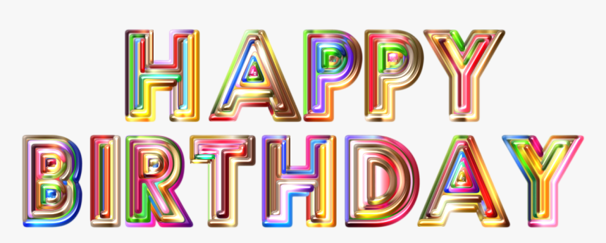 Word Art Birthday Word, HD Png Download, Free Download