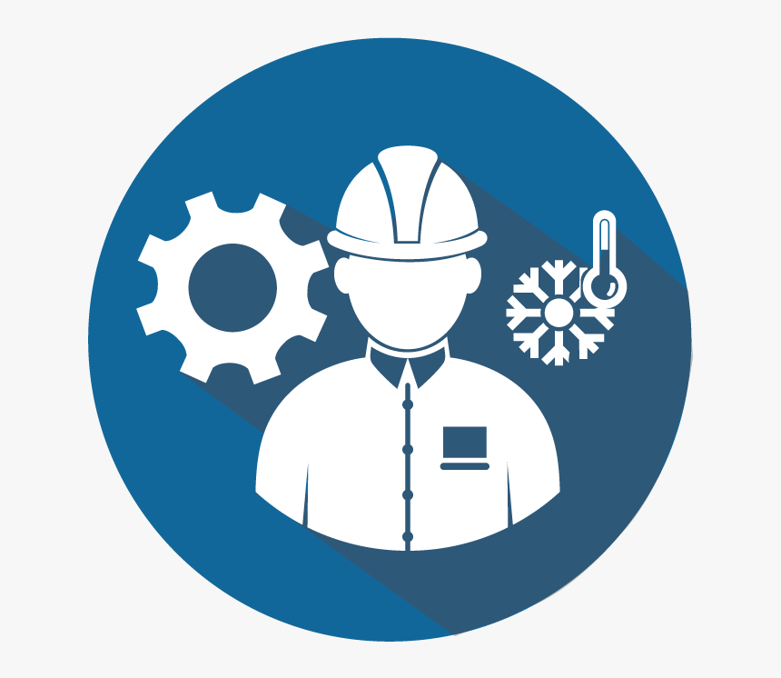 Hvac Maintenance Professional Icon - Hvac Contractor Icon, HD Png Download, Free Download
