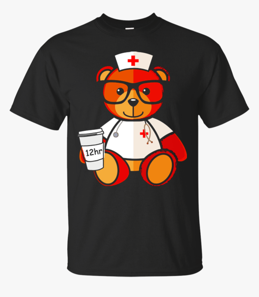 Teddy Bear Nurse Nursing T Shirt For Valentine - Gucci T Shirt Fake Comic Mickey Mouse, HD Png Download, Free Download