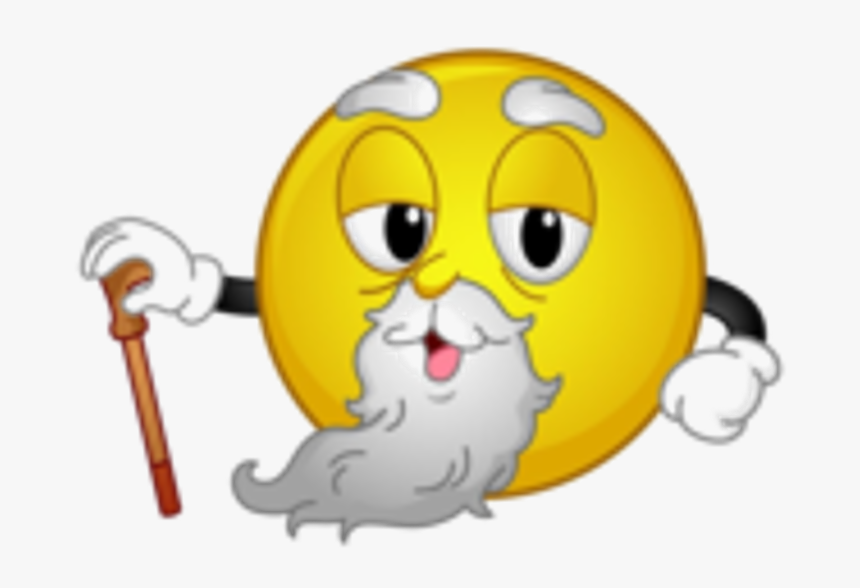 Old Man Emoji With Cane, HD Png Download, Free Download