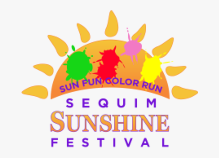 Sun Fun Color Run - Graphic Design, HD Png Download, Free Download