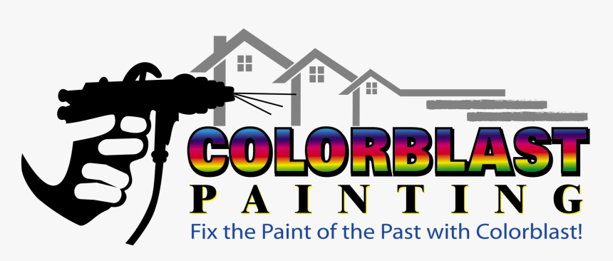 Colorblast Painting Logo, HD Png Download - kindpng