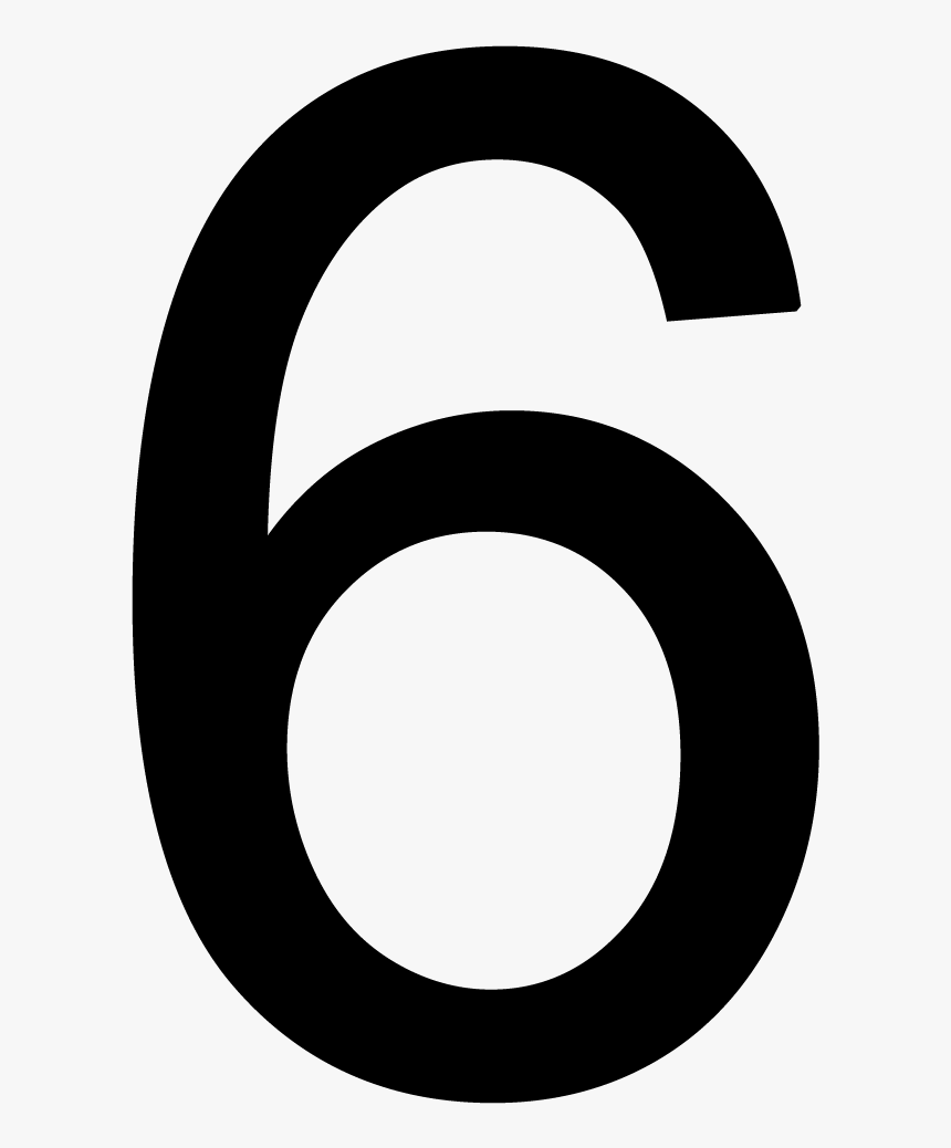 Number 6 Png, Transparent Png, Free Download